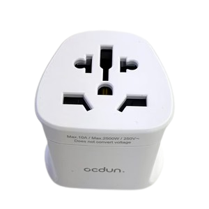 Portable UK Travel Adapter - UK/ US/JP/CN/EU/AUS | Universal Compatibility